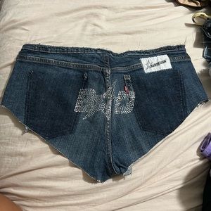 Bedazzled shorts